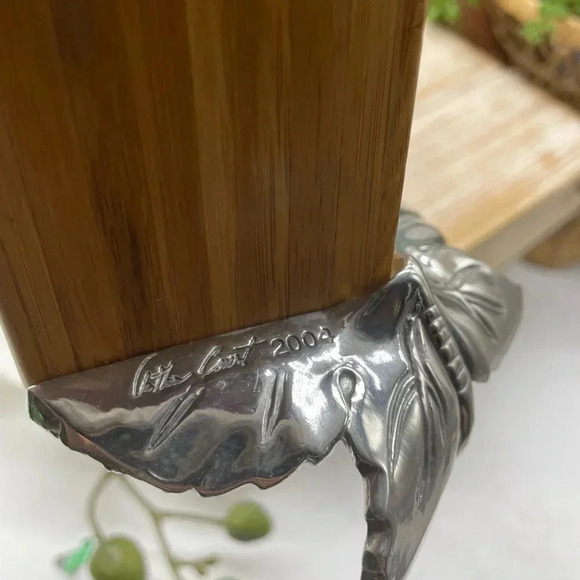 Vintage Grape Pattern Arthur Court Cracker Caddy - Picture 7 of 7